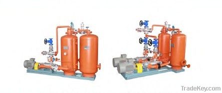boiler steam and condensing water collector
