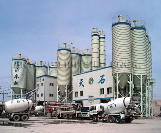 Lipp Steel Cement Silo for Batching Plant