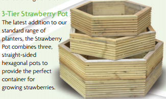 3-Tier Strawberry Pot