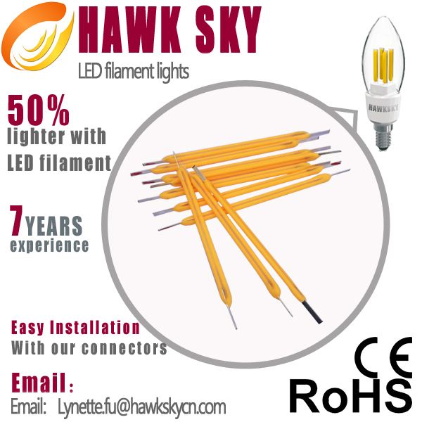 China Factory hot sale classical design China LED filament lights supplier