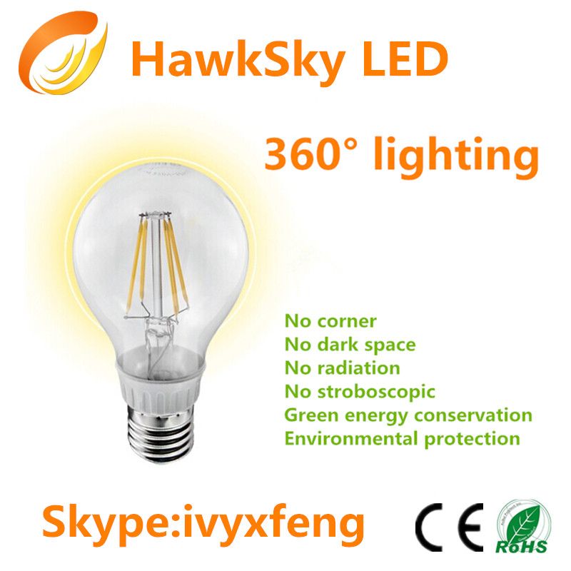 2014 hot sale LED filament bulb factory