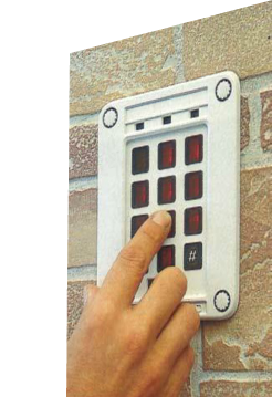 KEYPAD ACCESS CONTROL WITH SHUFFLING TECHNOLOGY