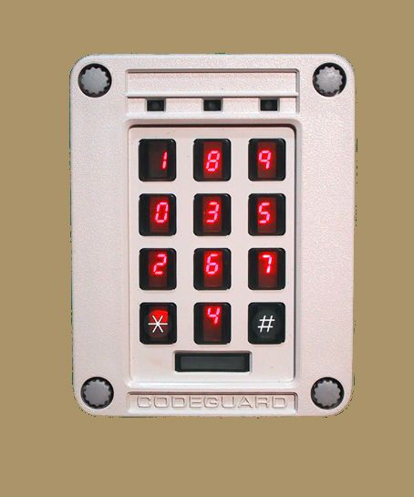KEYPAD ACCESS CONTROL WITH SHUFFLING TECHNOLOGY