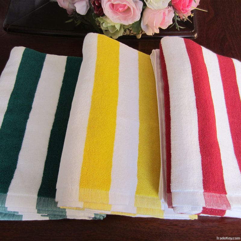 100%Cotton Stripe Beach Towels