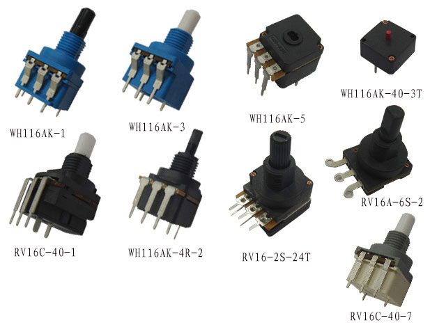 dimmer potentiometers,rotary potentiometers