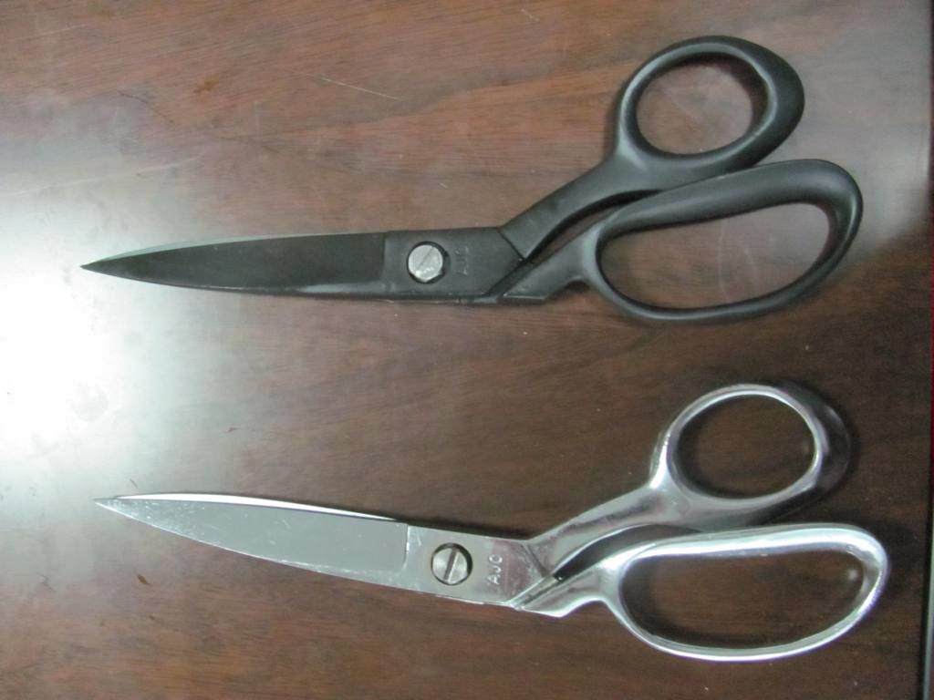 10 inch and 13 inch scissor