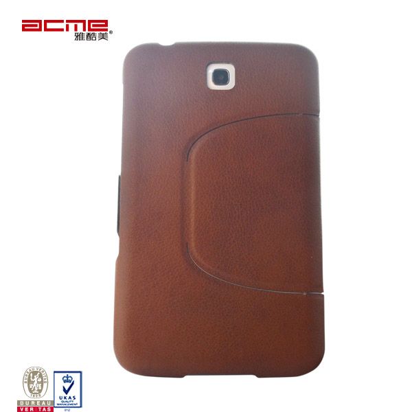Luxury retro PU leather skin cover case stand for tablet Samsung Galaxy Tab3 