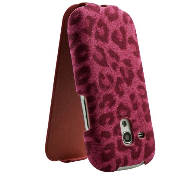 Mobile phone PU leather case leg stand for Samsung Galaxy S4
