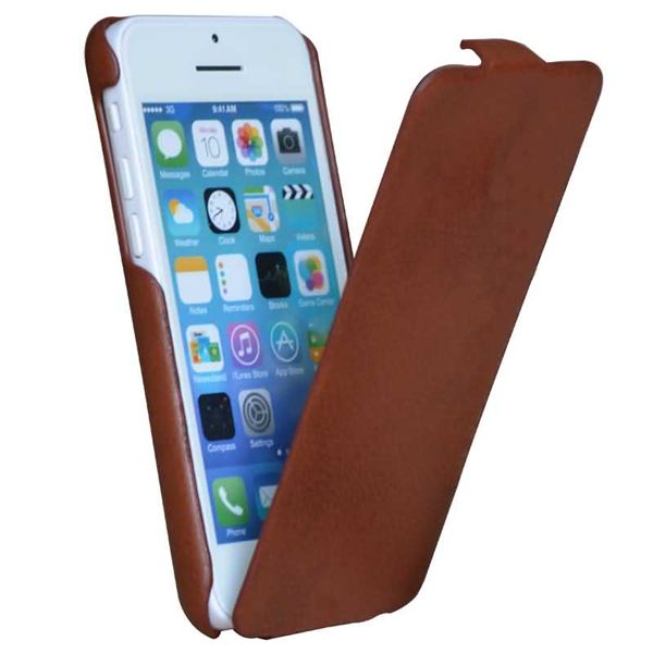 Mobile phone PU leather flip top case cover for iphone 5c