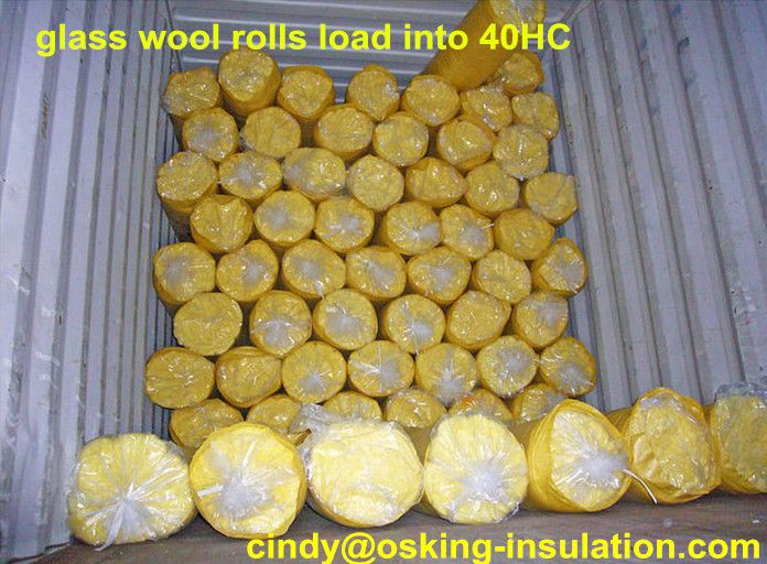 China cheap price glass wool board with aluminum foil insulation material