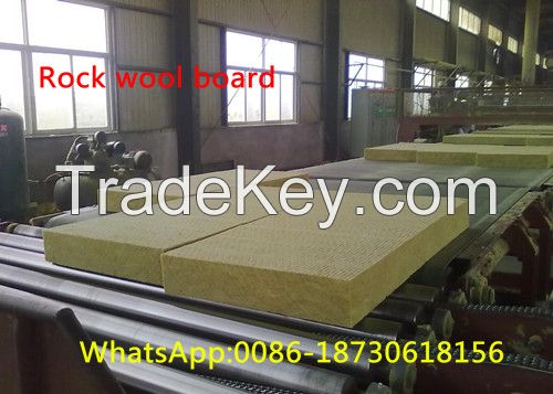 Good quality rock wool board insulation material from China cheap price