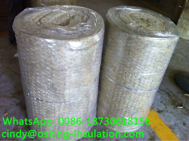 Cheap Price Rock Wool Blanket with wire mesh from China