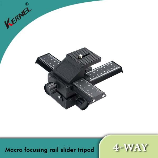 The 4-ways Macro slider Focusing rail macro slider