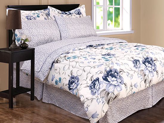 75GSM Microfriber Bedding Comforter Set