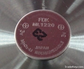 FDK ML1220 rechargeable battery