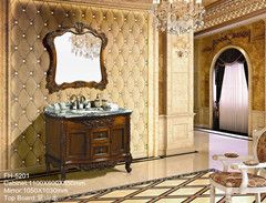 New Style Solid Wood Bathroom Vanity with high quality