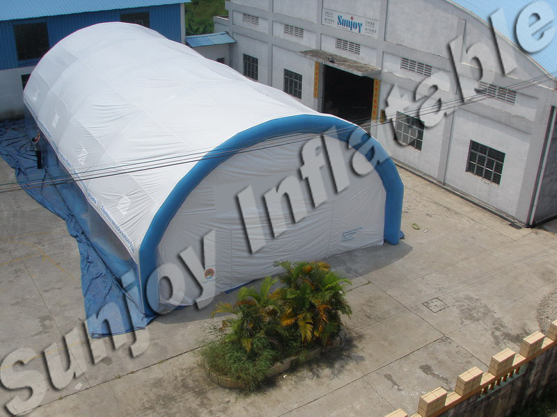 Inflatable airsealed tent, inflatable tent