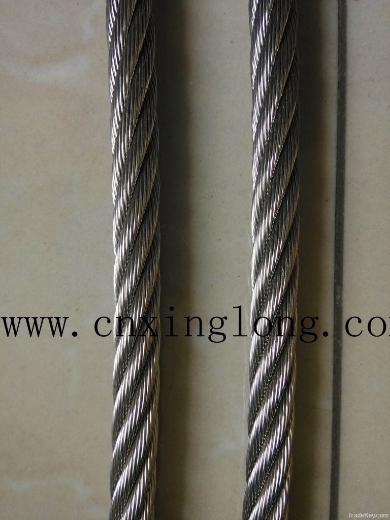 AISI304 stainless steel wire rope for fishing