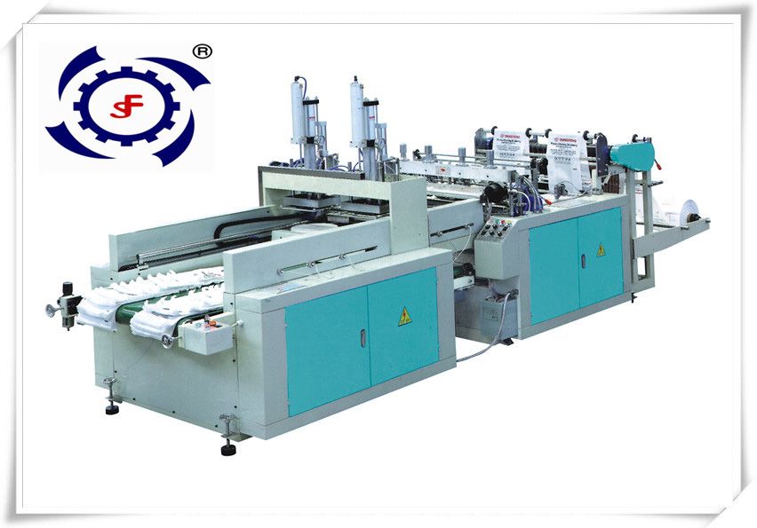 Ruian  450*2/ 350*2 High Speed T-shirt bag making Machine 