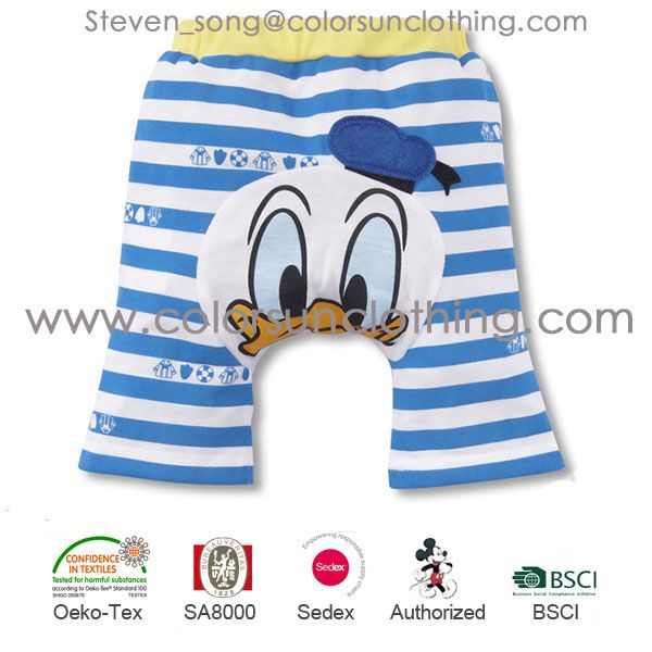 2014 Hottest sweet heart pink baby disney pants