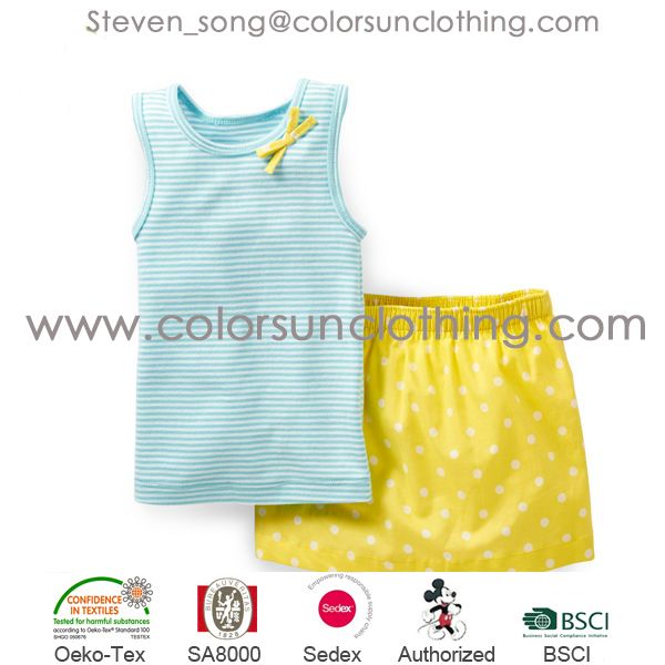 Baby dresses for girls infant cotton clothing Children's Clothes Baby Sets