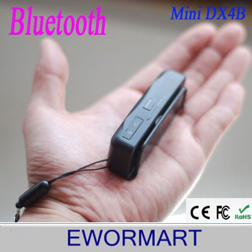  Minidx4B bluetooth Portable card reader mini400B comp mini123ex msr206 609 msr 606 