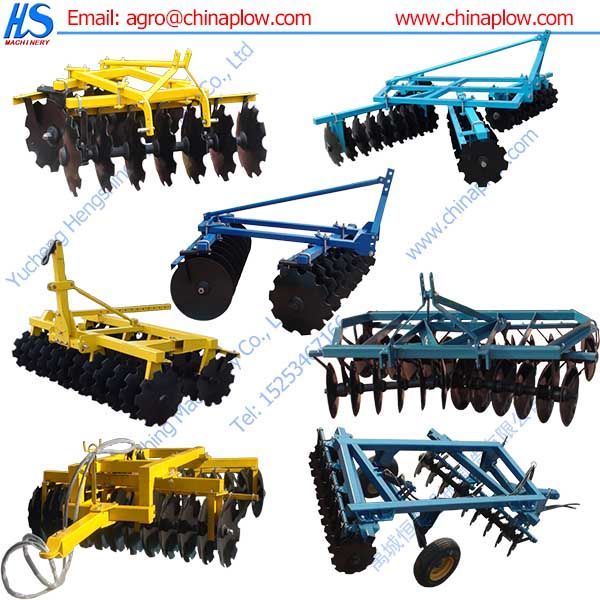 Heavy duty disc harrow