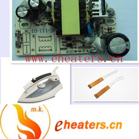 ptc heater for steam iron with temperature controller board and circuits