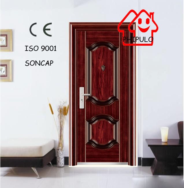 Popular design good quality entrance exterior steel security door