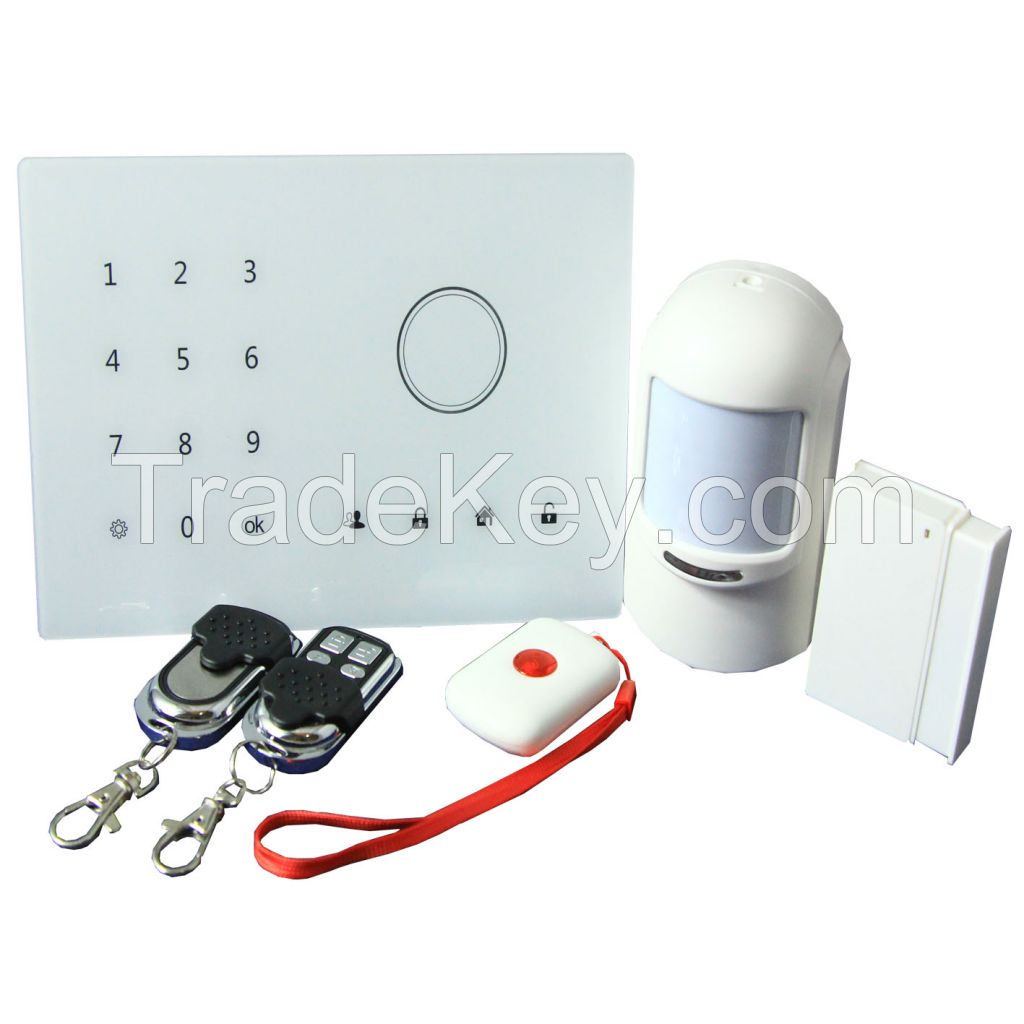 gsm alarm system for elder with sos panic button