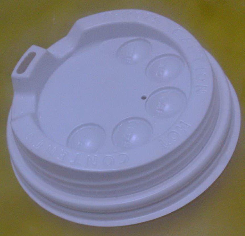 Hot drink lid Plastic lid Disposable lid Paper cup lid(12-16OZ)