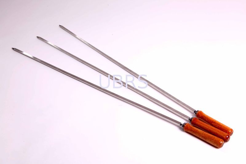 Large Stainless Steel Rotisserie Skewers