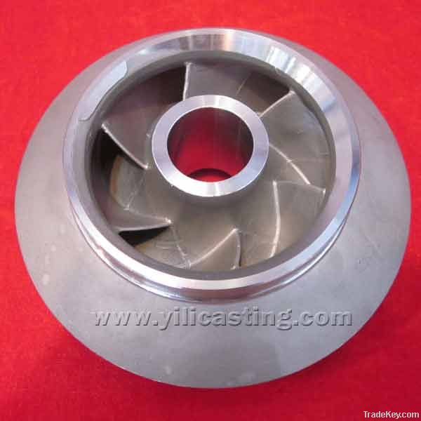 Professional lost wax investment casting impeller