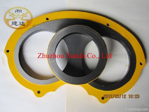 SANY Tungsten Carbide Concrete Pump Wear Plates Factory in China