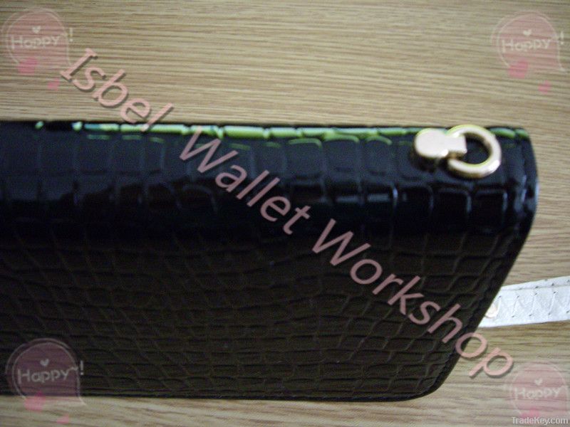 New Fashion Lay Women Long Purse Wallet High Quality Zip Bag Card Hold