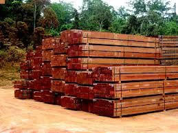 African hardwood lumber