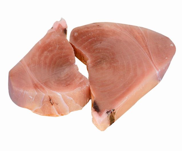 Tuna 1-5: Steak - Skinless, boneless, bloodline off