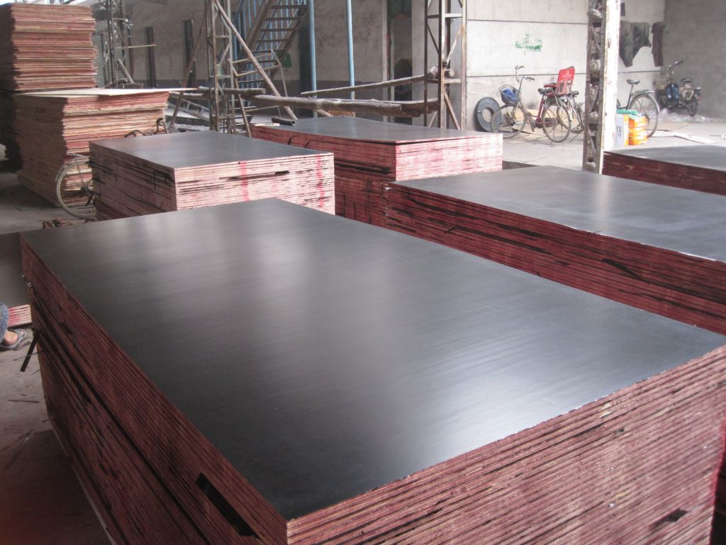  1220*2440 size  black film faced plywood