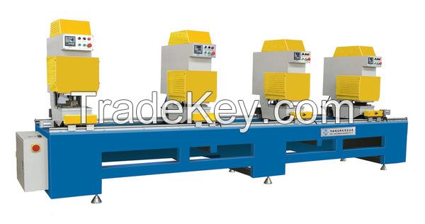 Heavy-duty Four-head Seamless Welding Machine For Plastic Doors And Wi