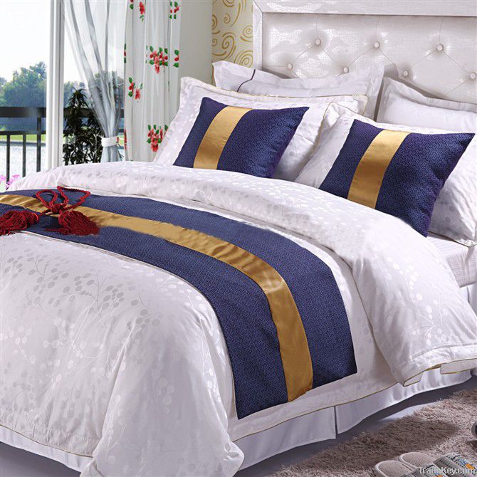 jacquard hotel cotton bedding set