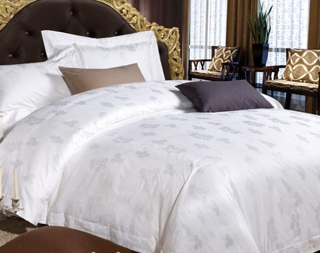 jacquard hotel cotton bedding set