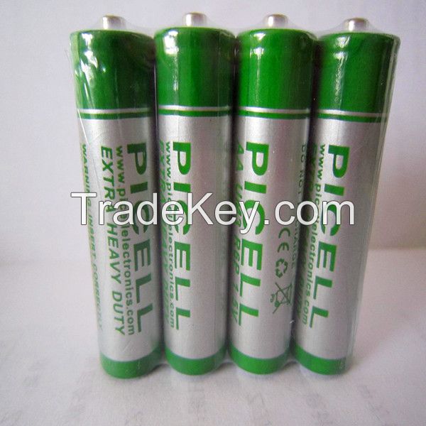 1.5v aaa extra heavy duty battery r03p dry cells