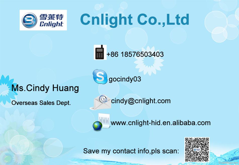 high quality CNLIGHT single beam short hid bulb d2r