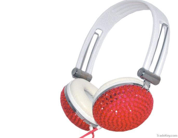 Crystal headphone made in China Factory