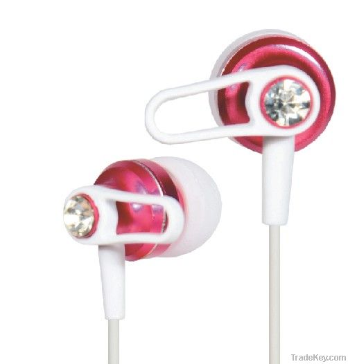 Fashionable gift earphone for girls made in china factory