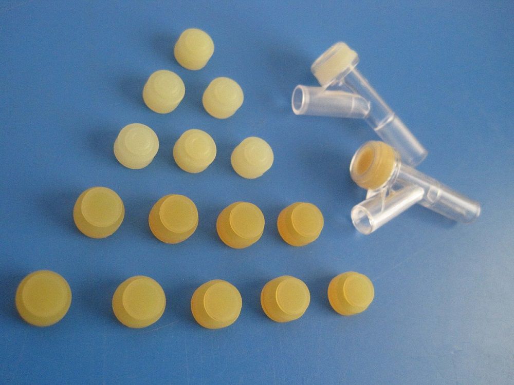rubber pad for injection set