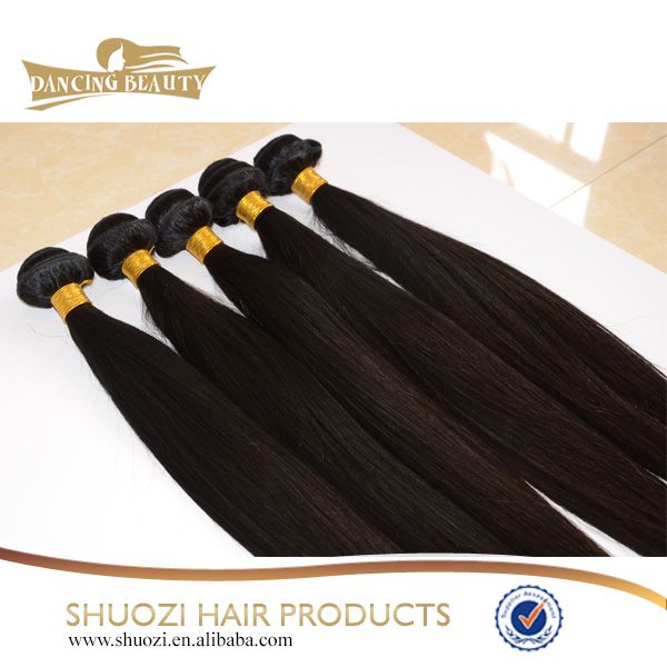 Finest Quality Reasonable Price Peruvian Human Hair Weft Silky Straight Wave