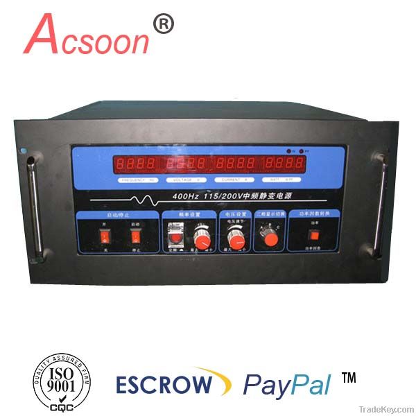400hz ferquency converter for aircraft and airport