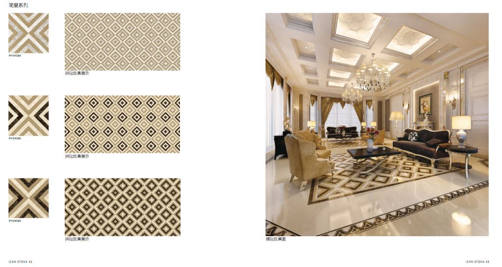 hot sale mosaic marble tile