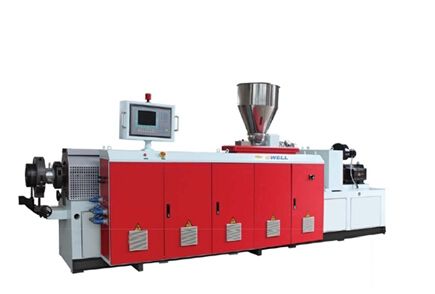 GWP series co-rotating conical twin-screw extruder